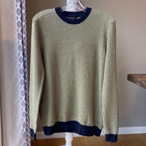 Ted Baker Pattern Crewneck Pullover Sweater
